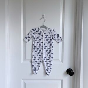 🐳Roller Rabbit Pima Cotton Blue Moby Whale Snap Sleeper